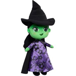 WICKED Universal Small 14-inch Plush Elphaba Doll, Amazon Exclusive, Holiday Stocking Stuffers, Gifts, Presents, Toy for Fans, Collectors, Teens, Girls, Kids, Ages 3 and Up