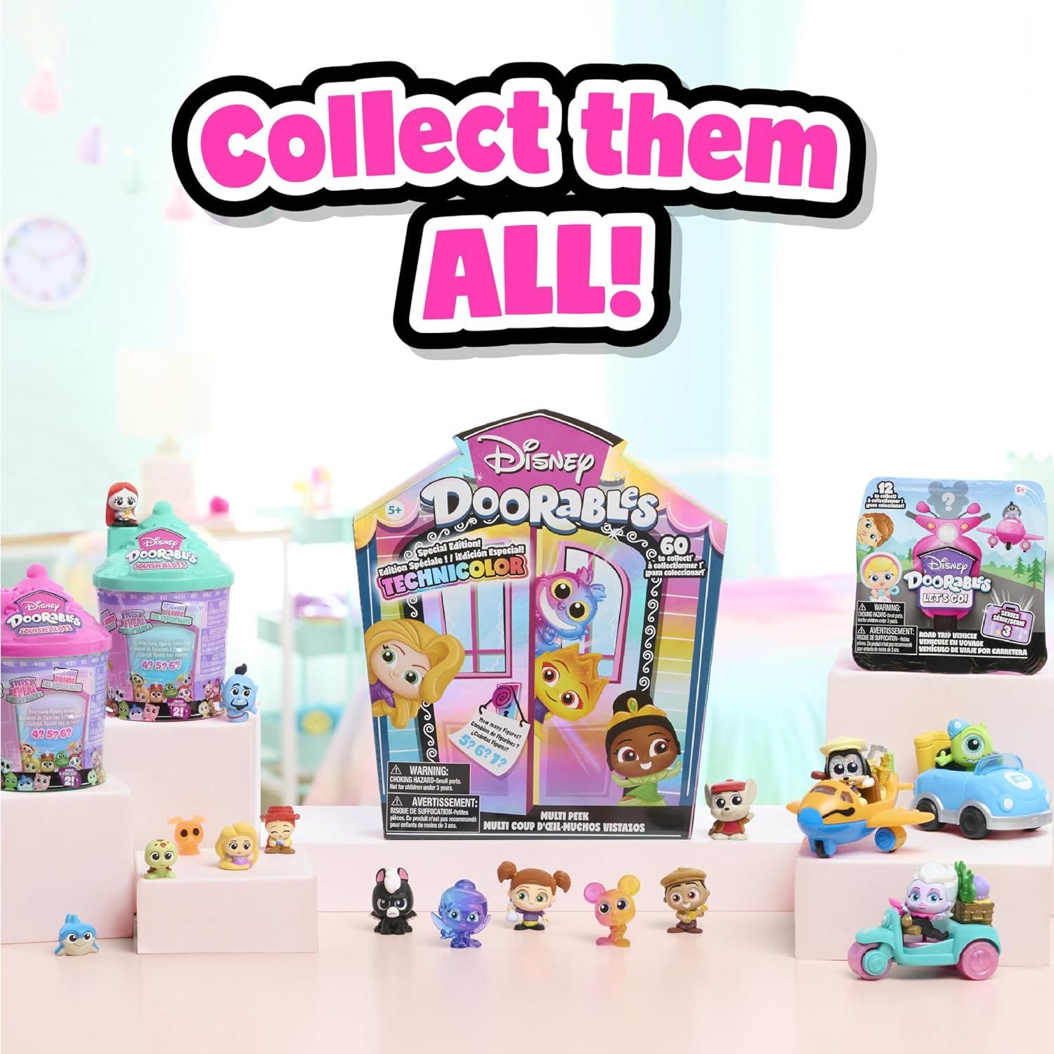 imageDoorables Lets Go Series 3 CoPack 4Pieces Collectible Figures and Vehicles 15inch Figurines Kids Toys for Ages 5 Up by Just PlaySeries 3
