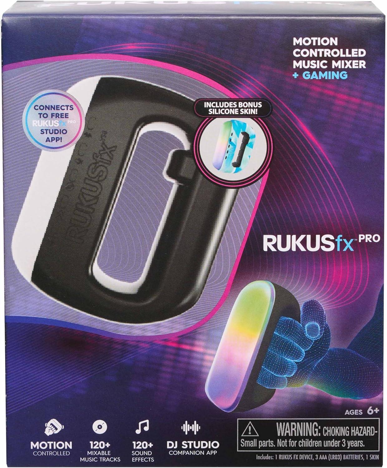 imageRUKUSfx PRO MotionControlled Music Mixer Plus Gaming with Bonus Skin Lights and Sounds Kids Toys for Ages 6 Up by Just Play