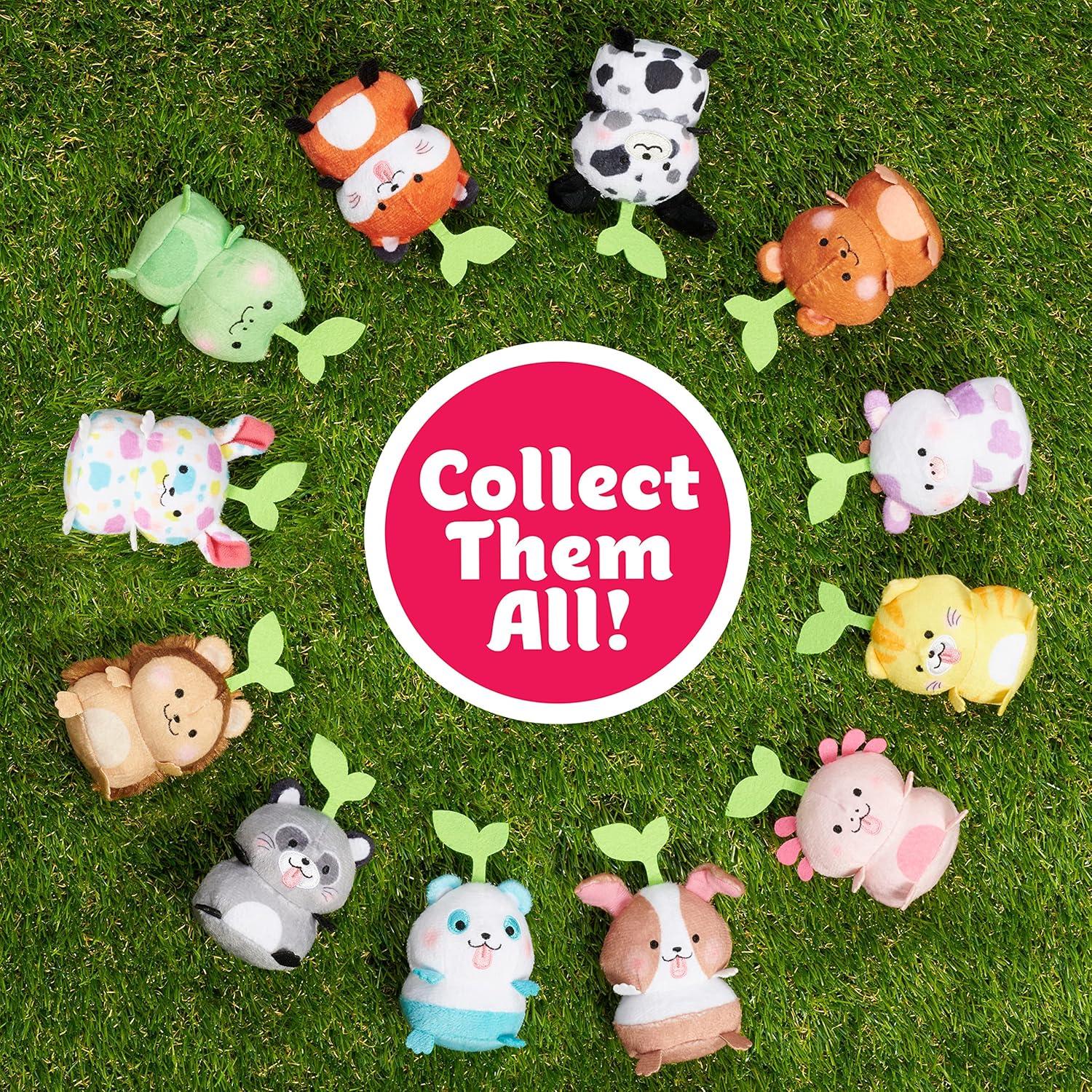 imageSakuties Mini Collectible Stylized Plush Stuffed Animals 3pack Blind Collectible Holiday Stocking Stuffers Gifts Presents Toys for Ages 3 Up by Just Play