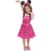 Disney Junior Minnie Mouse Bowdazzling Dress-Up and Pretend Play Trunk, Fits Sizes 4-6X, Kids Toys for Ages 3 Up, Amazon Exclusive by Just Play