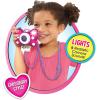 Disney Junior Minnie Mouse Picture Perfect Pretend Play Camera, Lights, Realistic Sounds, Holiday Stocking Stuffers, Gifts, Presents, Officially Licensed Kids Toys for Ages 3 Up by Just Play