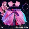 Monster High Draculaura Fashion Tutu Set Amazon Exclusive, 3-Pieces, 4-6X, Dress Up and Pretend Play, Pink, Kids Toys for Ages 6 Up by Just Play
