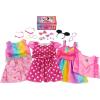 Disney Junior Minnie Mouse Bowdazzling Dress-Up and Pretend Play Trunk, Fits Sizes 4-6X, Kids Toys for Ages 3 Up, Amazon Exclusive by Just Play