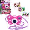 Disney Junior Minnie Mouse Picture Perfect Pretend Play Camera, Lights, Realistic Sounds, Holiday Stocking Stuffers, Gifts, Presents, Officially Licensed Kids Toys for Ages 3 Up by Just Play