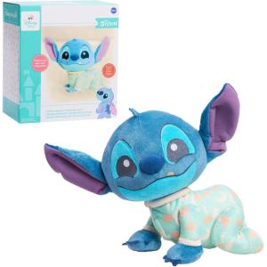 Disney Baby Musical Crawling and Talking Pals, Stitch, Interactive Plush Toy, Kids Toys for Ages 09 Month by Just Play