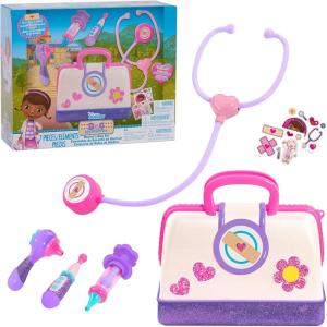 Disney Junior Doc McStuffins Toy Hospital Doctor’s Bag Set, 7-piece Dress Up and Pretend Play Doctor Kit, Kids Toys for Ages 3 Up by Just Play