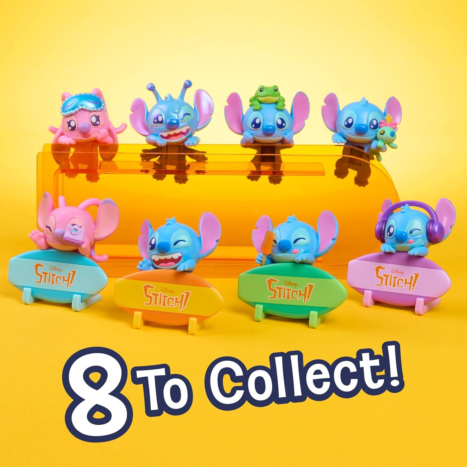 image:imageDisney Stitch Attachmeez 2Pack Collectible Surprise Mini Figure Blind Box Hangs Off Books Phones Cups amp More UNbox Attach amp Display for Kids Fans amp Collectors by Just Play