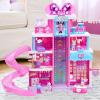 Disney Jr. Minnie Mouse Pet Hotel Playset, Amazon Exclusive with 2 Bonus Figures, 20 Inch Playset, 25 Pieces Included, Ages 3 and Up