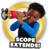 Disney Junior Mickey Mouse Adventure Spyglass with Sounds, Pirate Dress Up and Pretend Play, Kids Toys for Ages 3 Up by Just Play