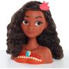 Disney Princess Moana Styling Head with Accessories, 14-pieces, Black Hair, Brown Eyes, Kids Toys for Ages 3 Up by Just Play(Multicolor)