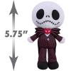 Disney Tim Burton’s The Nightmare Before Christmas Valentine Small Plush Stuffed Animal 2-Pack, Soft & Cuddly, Toy for Fans & Kids by Just Play