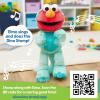 Sesame Street Dino Stomp Elmo 13-Inch Plush Stuffed Animal Sings and Dances, Kids Toys for Ages 18 Month by Just Play(13 inch (Pack of 1))