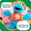 Sesame Street Sing-Along Cookie Monster 13-inch Plushie Stuffed Animal, Recycled Filling, Blue, Kids Toys for Ages 18 Month by Just Play