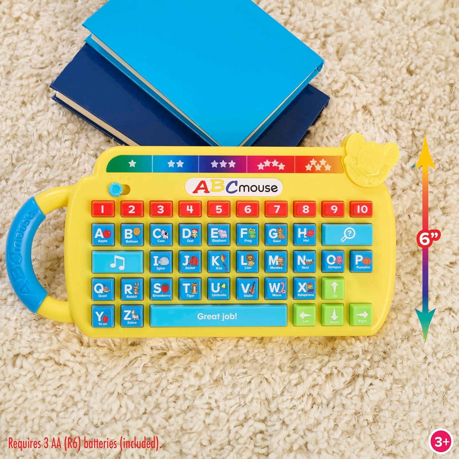 image:imageABCmouse LevelUp Learning Keyboard 3 Learning Modes Learning and Education Pretend Play Kids Toys for Ages 3 Up by Just Play
