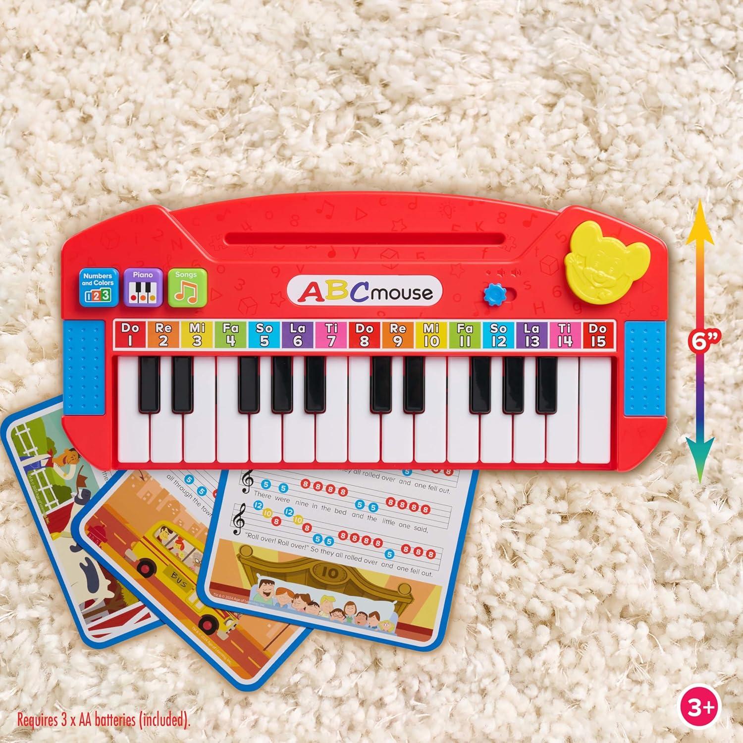 image:imageABCmouse PlayAlong Piano 3 Learning Modes Learning and Education Pretend Play Kids Toys for Ages 3 Up by Just Play
