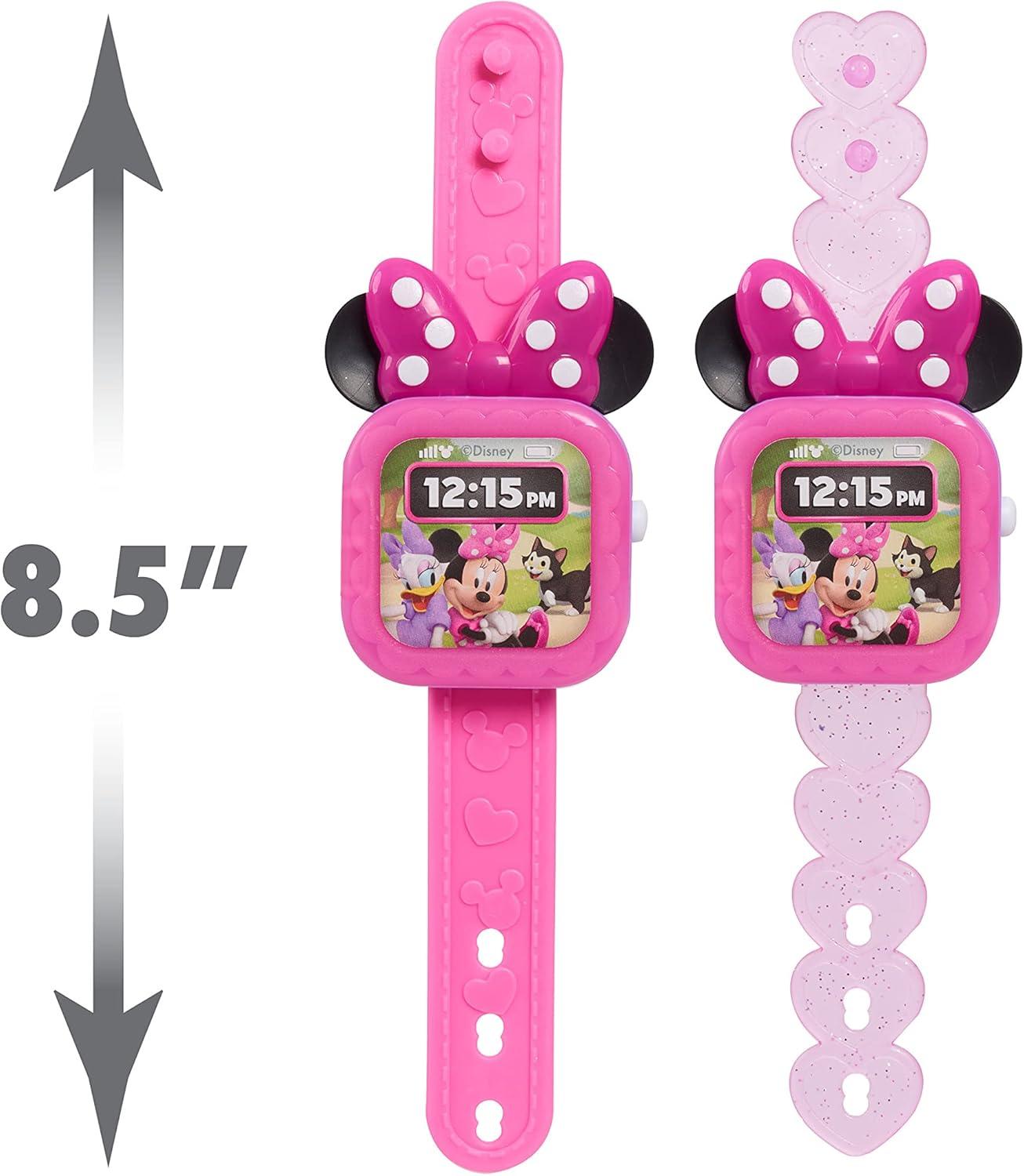 image:imageDisney Junior Minnie Mouse Play Smart Watch with Lights and Sounds 3pieces Pretend Play Kids Toys for Ages 3 Up by Just Play