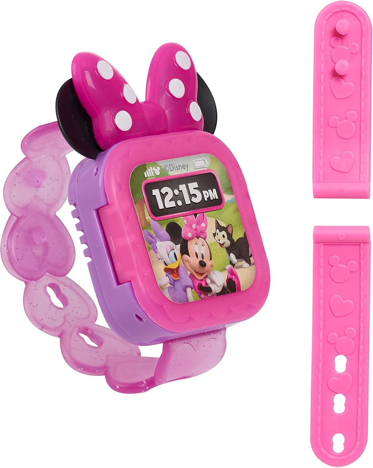 image:imageDisney Junior Minnie Mouse Play Smart Watch with Lights and Sounds 3pieces Pretend Play Kids Toys for Ages 3 Up by Just Play