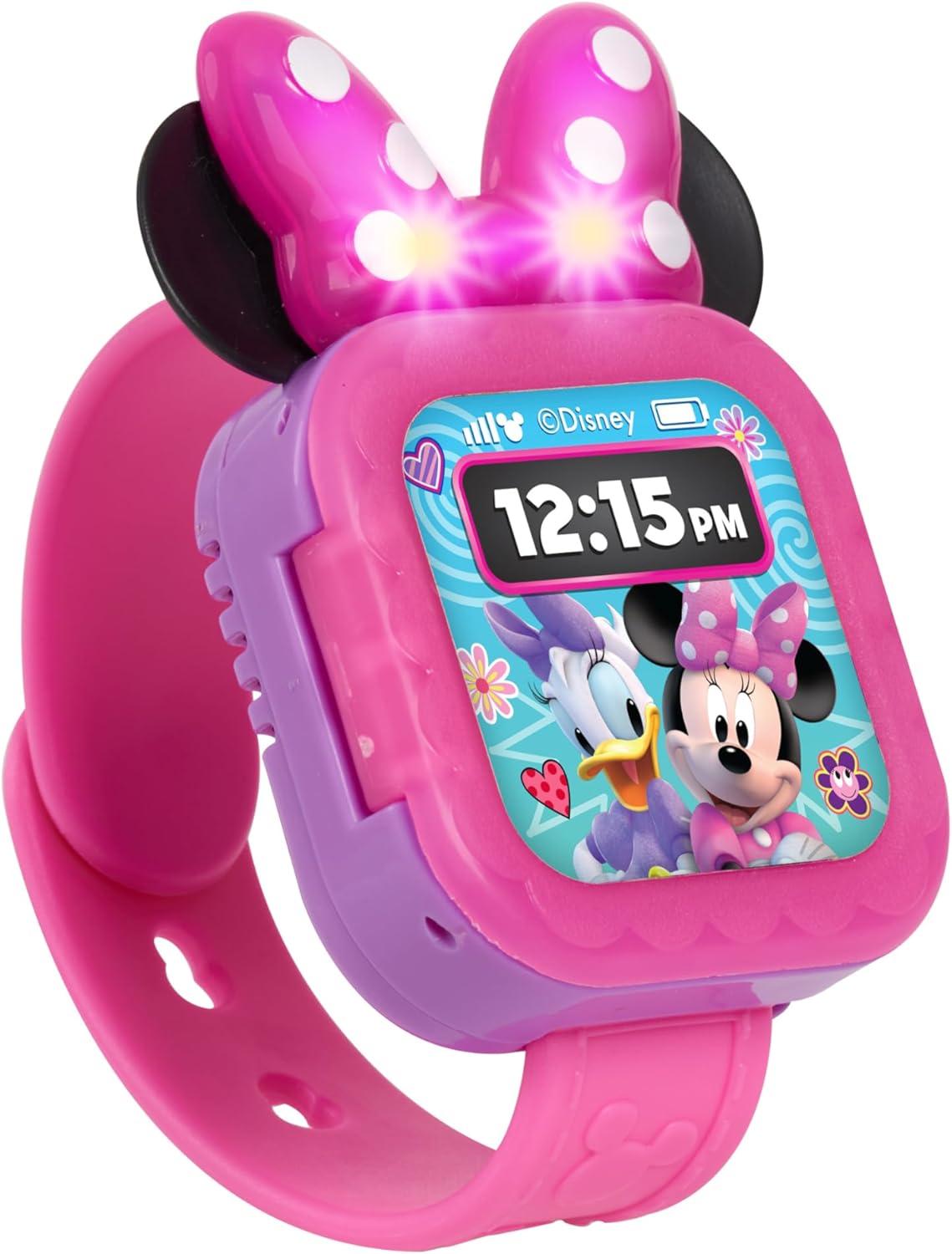 image:imageDisney Junior Minnie Mouse Play Smart Watch with Lights and Sounds 3pieces Pretend Play Kids Toys for Ages 3 Up by Just Play