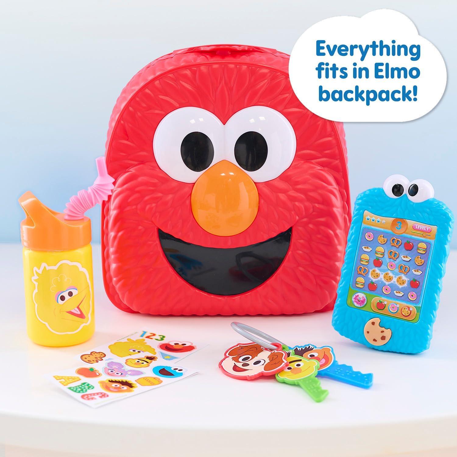 image:imageJust Play Sesame Street Have A Sesame Day 7Piece Bag Set Dress Up and Pretend Play Officially Licensed Kids Toys for Ages 2 UpChildSize