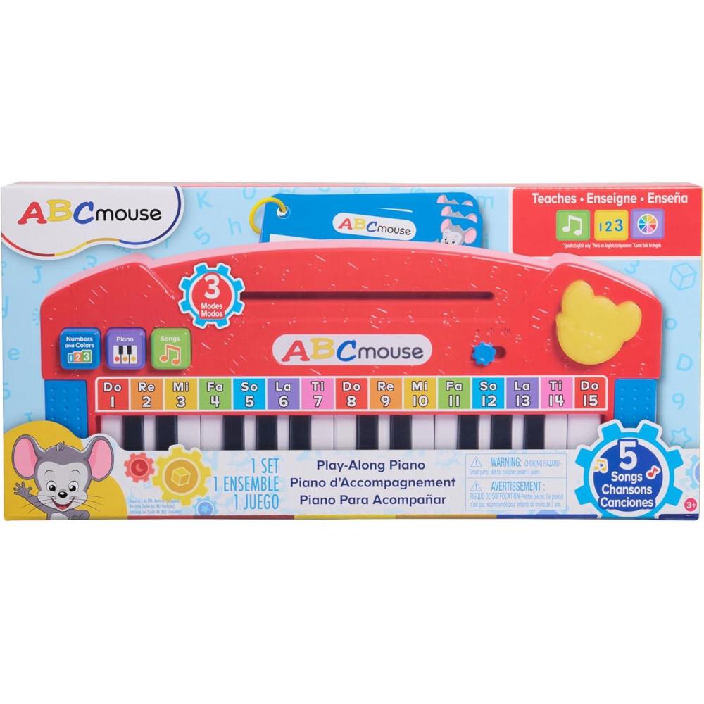 image:imageABCmouse PlayAlong Piano 3 Learning Modes Learning and Education Pretend Play Kids Toys for Ages 3 Up by Just Play