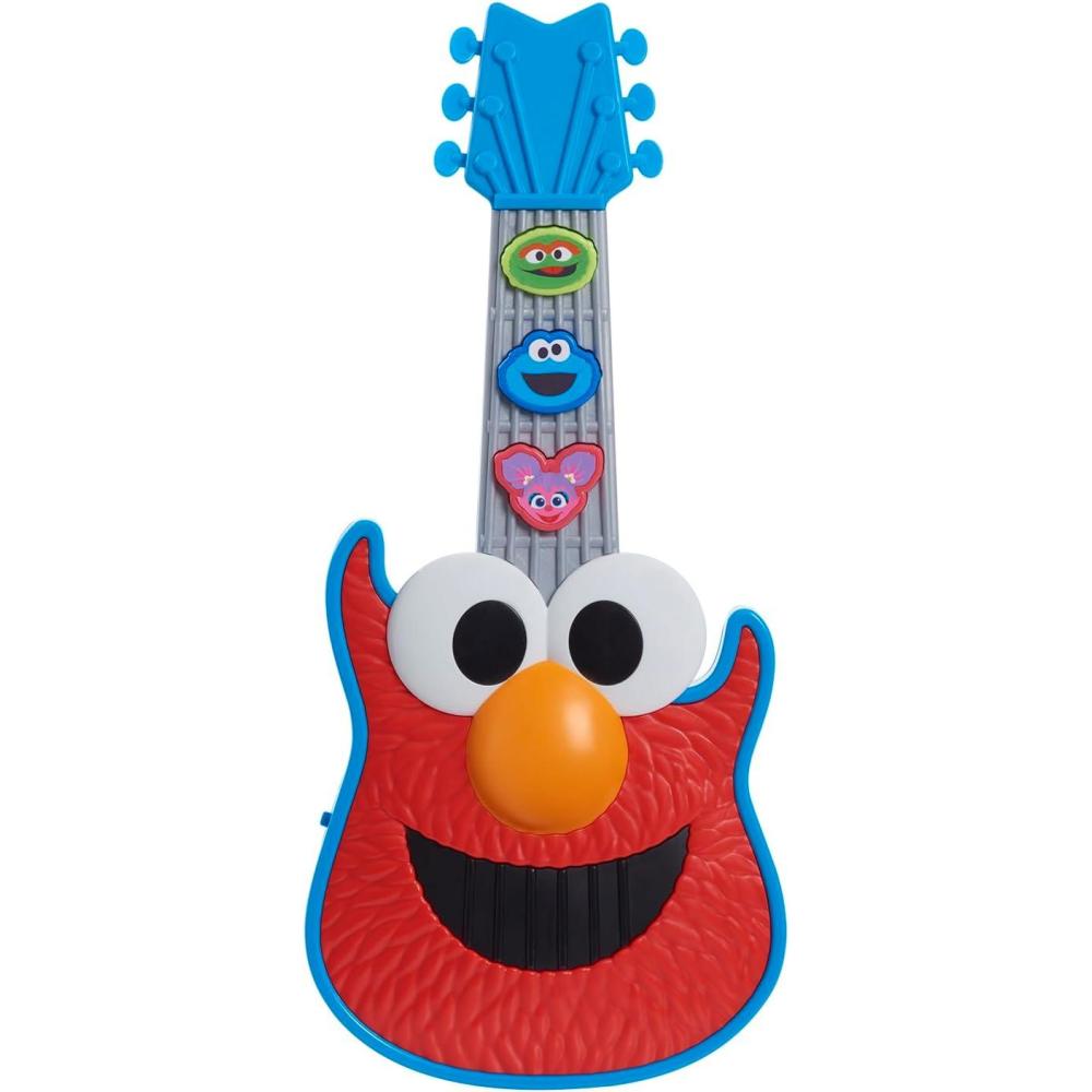 image:imageSesame Street Rock with Elmo Guitar Dress Up and Pretend Play Lights and Sounds Preschool Musical Toy Kids Toys for Ages 2 Up by Just Play