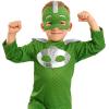 PJ Masks Turbo Blast, Includes Full Body Outfit and Matching Fabric Mask, Kids Toys for Ages 3 Up by Just Play(Gekko)