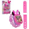 Disney Junior Minnie Mouse Play Smart Watch with Lights and Sounds, 3-pieces, Pretend Play, Kids Toys for Ages 3 Up by Just Play