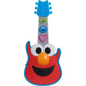 Sesame Street Rock with Elmo Guitar, Dress Up and Pretend Play, Lights and Sounds Preschool Musical Toy, Kids Toys for Ages 2 Up by Just Play