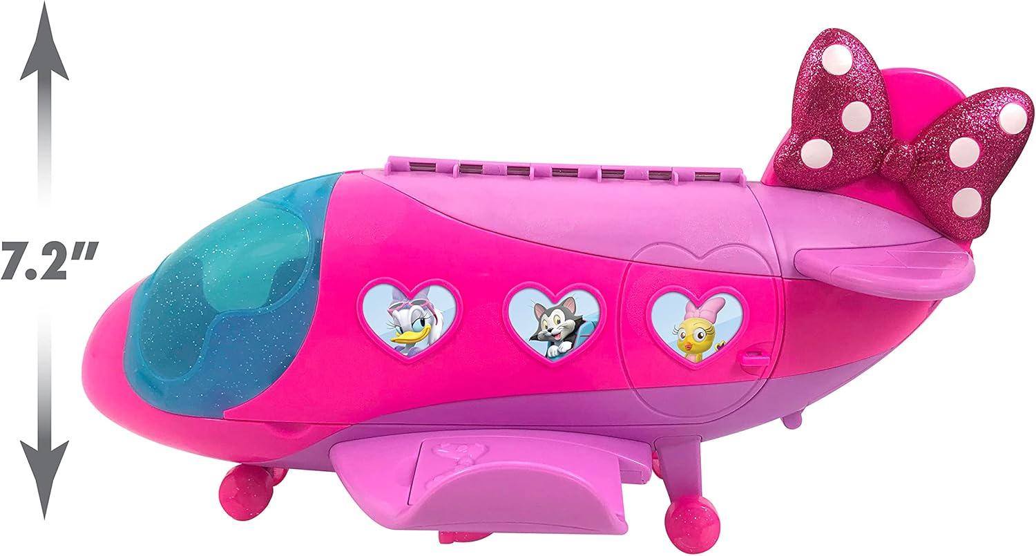 image:imageDisney Junior Minnie Mouse BowLiner Jet Toy Figures and Playset Kids Toys for Ages 3 Up by Just Play