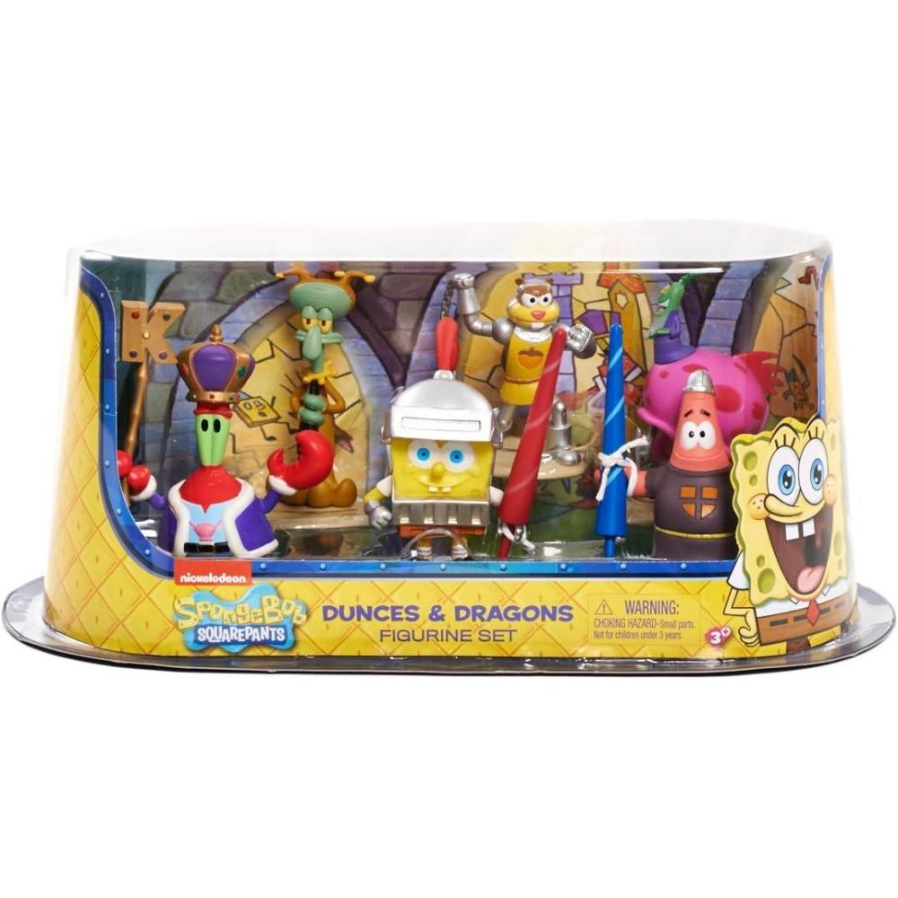 image:imageSpongebob Deluxe Collectible Figure Pack Dunces and Dragons