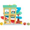 Sesame Street ‘Round The Neighborhood 4-Piece Ball Drop Playset and Figures, Sounds and Phrases, Kids Toys for Ages 12 Month by Just Play