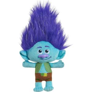 Trolls World Tour 8-Inch Small Plush Branch, by Just Play