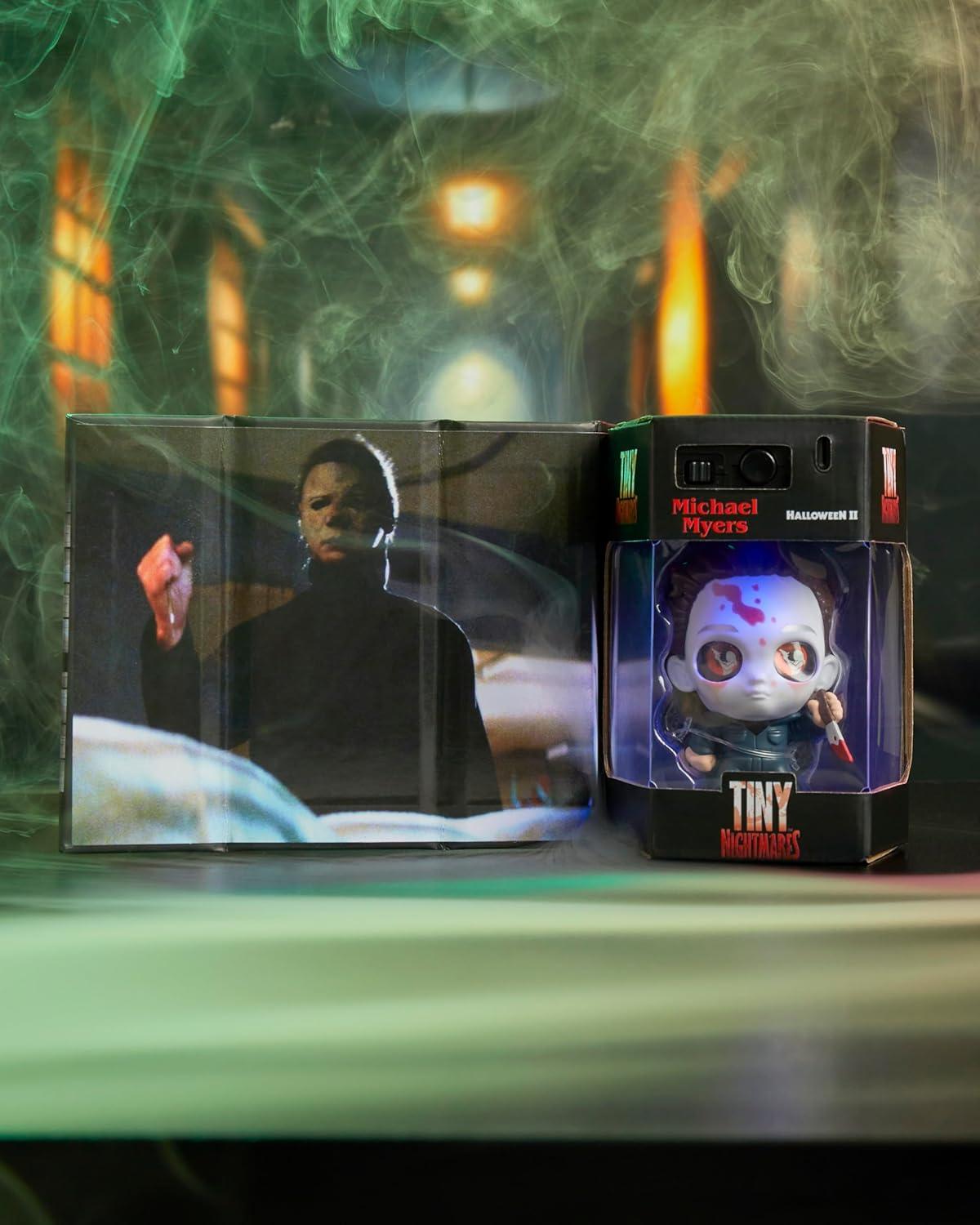 image:imageTiny Nightmares 3inch Black Light Edition Collectible Chucky Figure Amazon Exclusive Toy for Fans Teenagers Adults Boys Girls Ages 14 and Up by Just Play