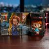Tiny Nightmares 3-inch Black Light Edition Collectible Chucky Figure, Amazon Exclusive, Toy for Fans, Teenagers, Adults. Boys, Girls, Ages 14 and Up by Just Play