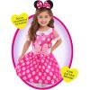 Disney Junior Minnie Mouse Bowdazzling Dress, Includes Minnie Ears Headband, Dress Up and Pretend Play, Kids Toys for Ages 3 Up by Just Play