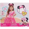 Disney Junior Minnie Mouse Bowdazzling Dress, Includes Minnie Ears Headband, Dress Up and Pretend Play, Kids Toys for Ages 3 Up by Just Play