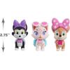 Disney Junior Minnie Mouse Polka Dot Pets 3-Pack Figures and Accessories, Kids Toys for Ages 3 Up, Amazon Exclusive by Just Play
