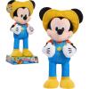 Disney Junior Farmer Mickey Mouse Feature Plush, Lights, Phrases, and Movement, Kids Toys for Ages 3 Up, Amazon Exclusive by Just Play