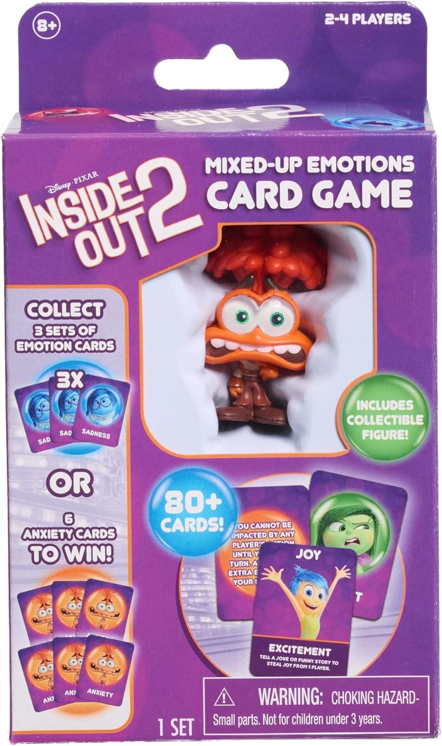 image:imageJust Play Disney and Pixar Inside Out 2 MixedUp Emotions Card Game Kids Toys for Ages 8 Up