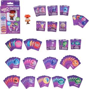 Just Play Disney and Pixar Inside Out 2 Mixed-Up Emotions Card Game, Kids Toys for Ages 8 Up
