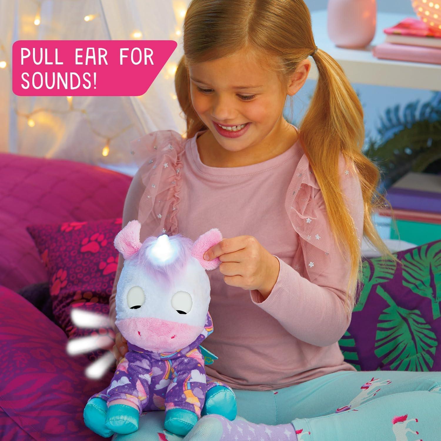 image:imagefurReal Sweet Jammiecorn Unicorn Interactive 8inch Plush Stuffed Animal with Lights and Over 30 Sounds and Reactions Kids Toys for Ages 4 Up by Just Play