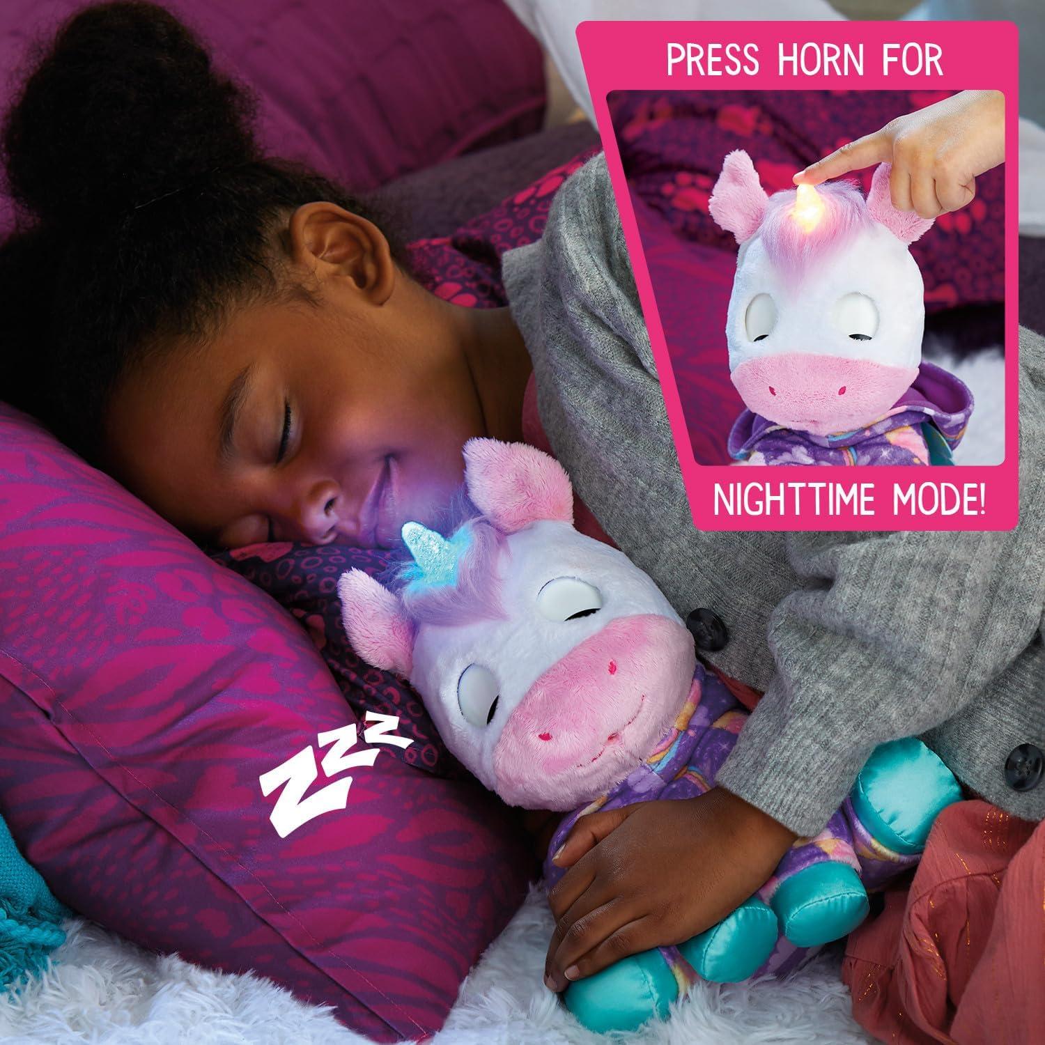 image:imagefurReal Sweet Jammiecorn Unicorn Interactive 8inch Plush Stuffed Animal with Lights and Over 30 Sounds and Reactions Kids Toys for Ages 4 Up by Just Play