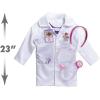 Doc McStuffins Doctor’s Dress Up Set and Accessories, 4-pieces, Imaginative and Pretend Play, Kids Toys for Ages 3 Up by Just Play(Dress Up Set)