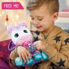 furReal Sweet Jammiecorn Unicorn Interactive 8-inch Plush Stuffed Animal with Lights and Over 30 Sounds and Reactions, Kids Toys for Ages 4 Up by Just Play
