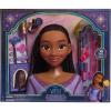 Just Play Disney Wish Asha Styling Head with Accessories, 26-Pieces, Pretend Play, Kids Toys for Ages 3 Up