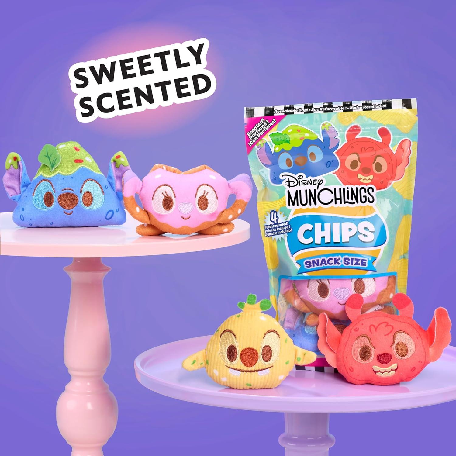image:imageDisney Munchlings Snack Pack Plush Classic Chips Collectible Munchlings Plush for Boys and Girls Ages 2 and Up