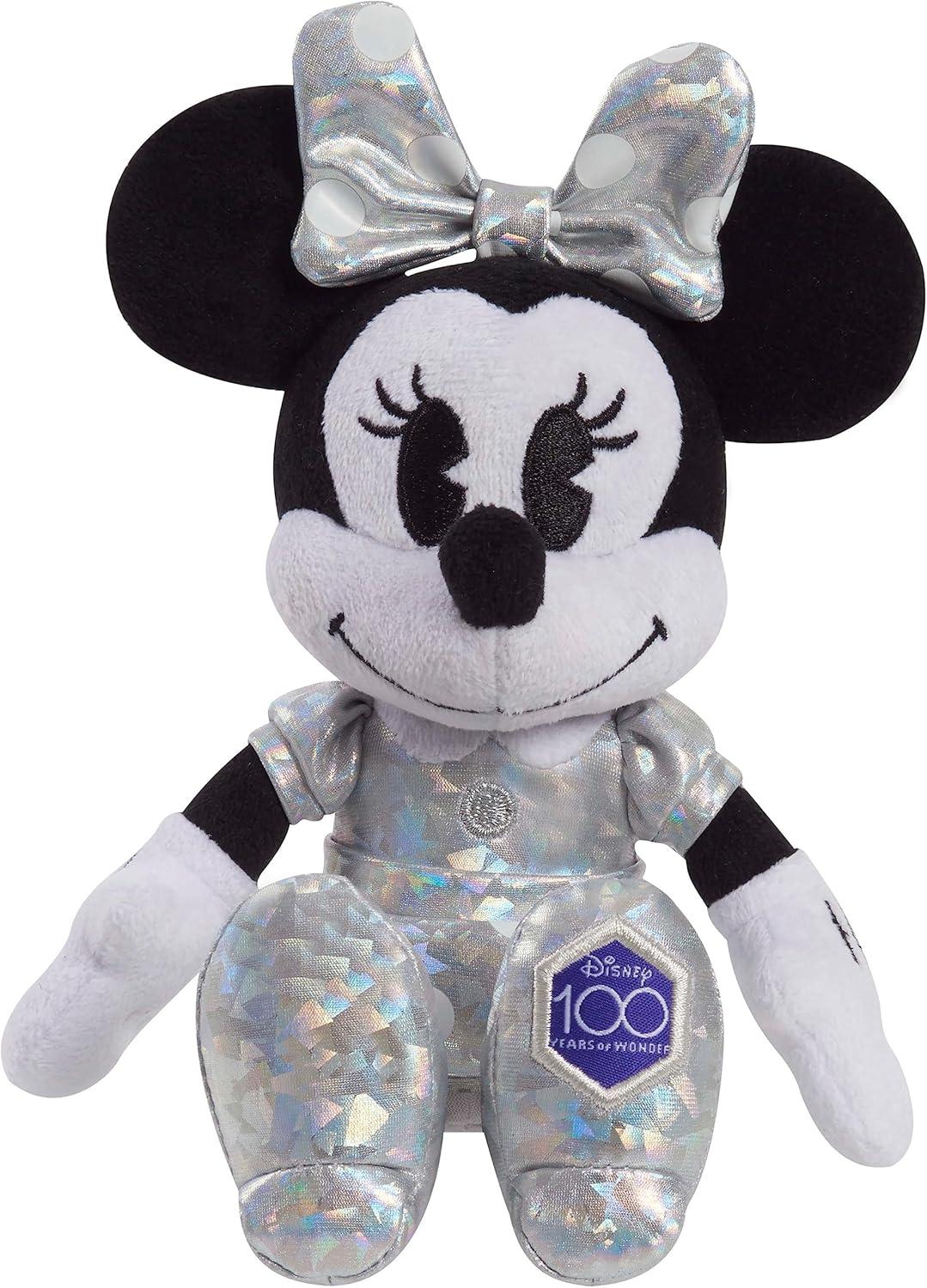 image:imageDisney100 Years of Wonder Minnie Mouse Small Plush Stuffed Animal Kids Toys for Ages 2 Up by Just PlaySmall