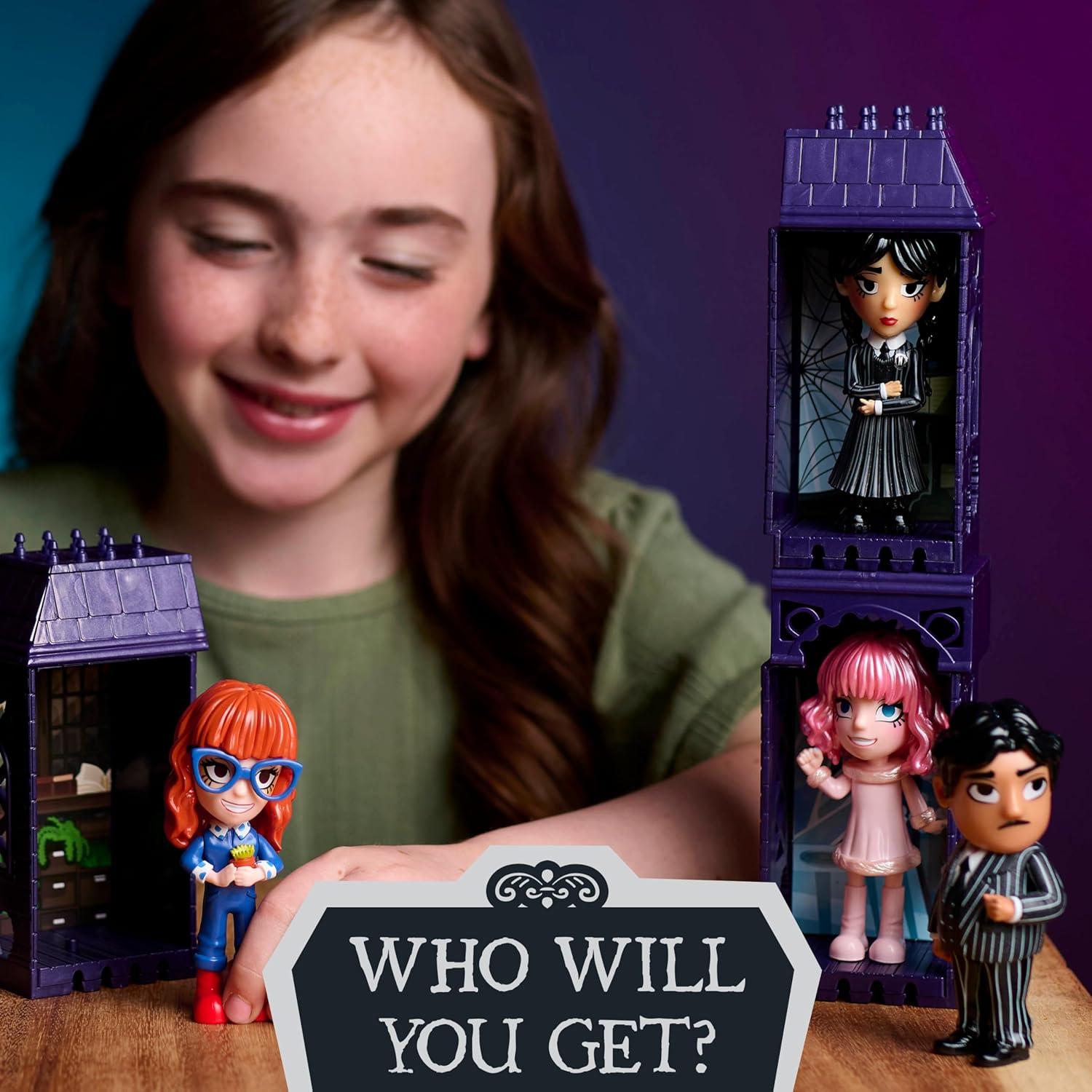 image:imageJust Play Wednesday Small 4inch Collectible Stylized Figure Series 1 Wednesday Blind Box Surprise Figurine Kids Toys for Ages 3 Up