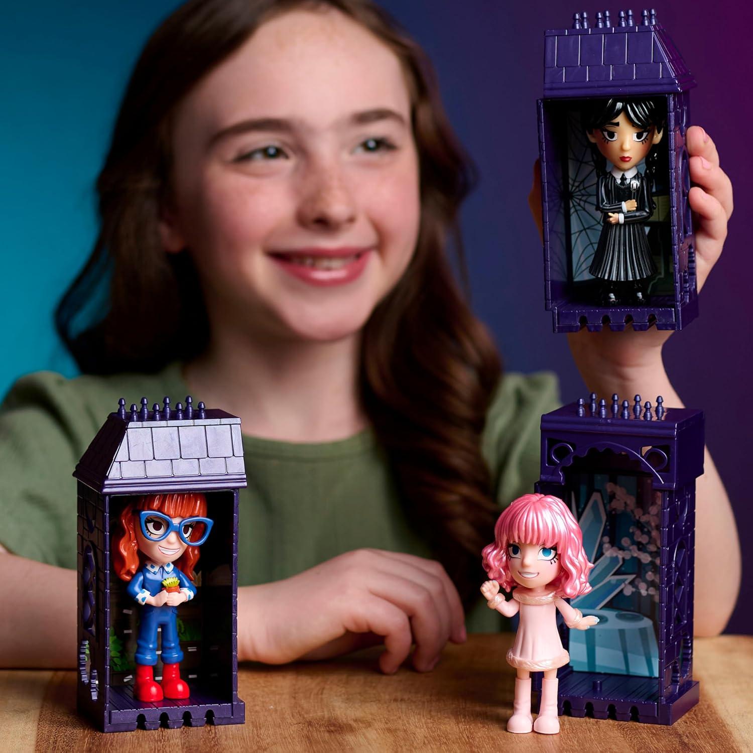 image:imageJust Play Wednesday Small 4inch Collectible Stylized Figure Series 1 Wednesday Blind Box Surprise Figurine Kids Toys for Ages 3 Up